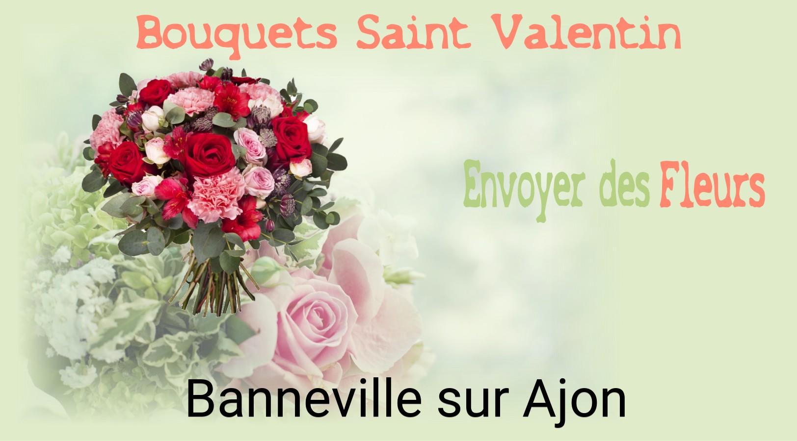 Roses de Saint-Valentin livrées à Banneville-sur-Ajon